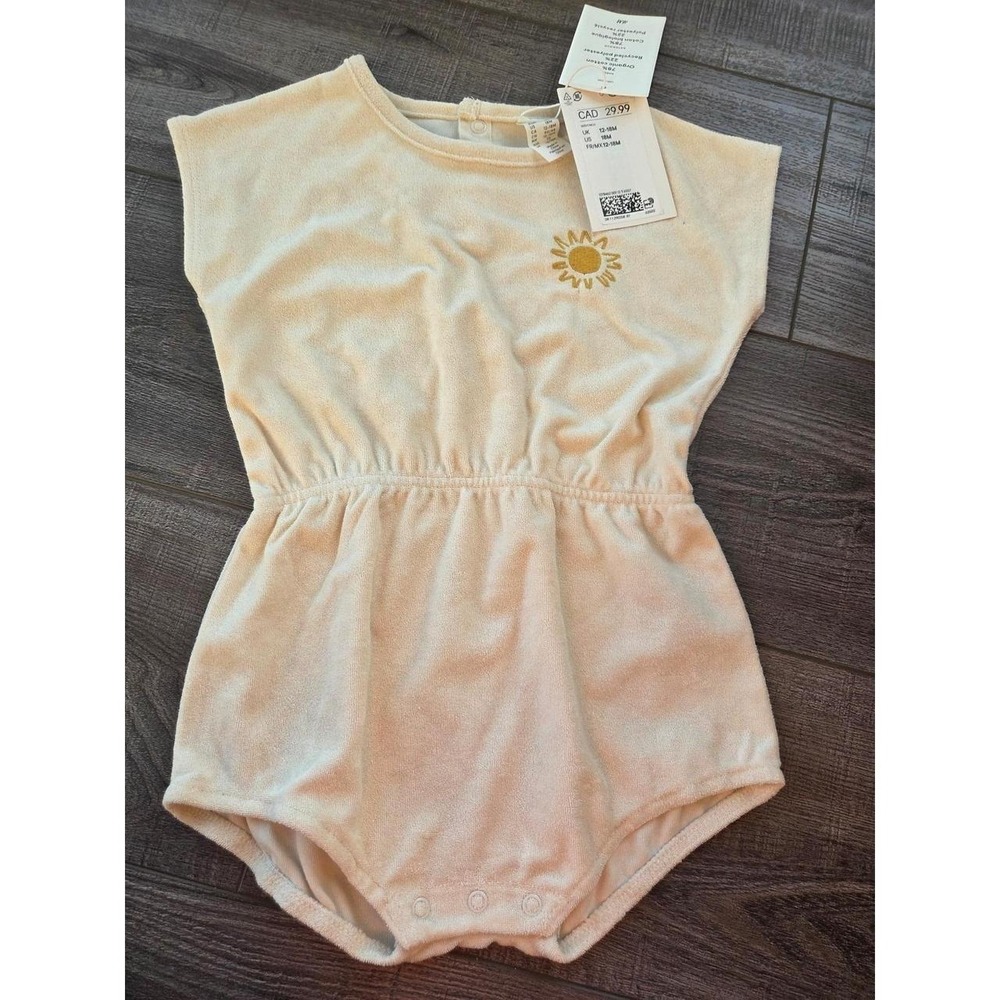 H&m baby girl/boy romper 18 mos